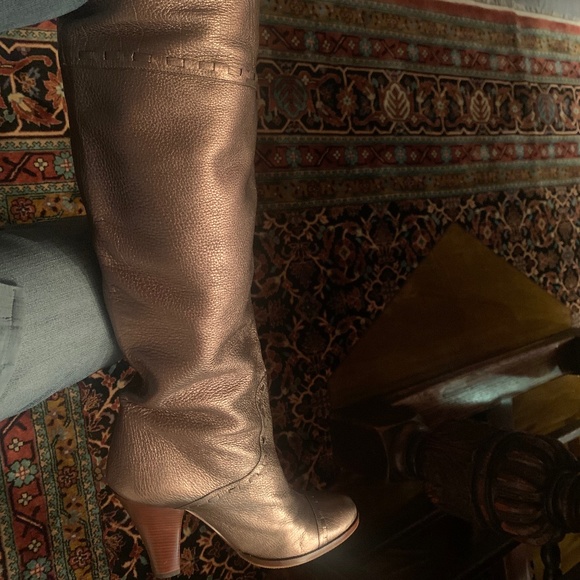 Marc Jacobs pewter metallic boots - Picture 3 of 16